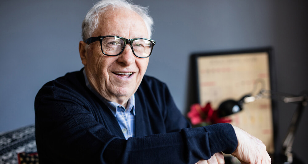 Picture of a retired who loves to read and needs a little help at home