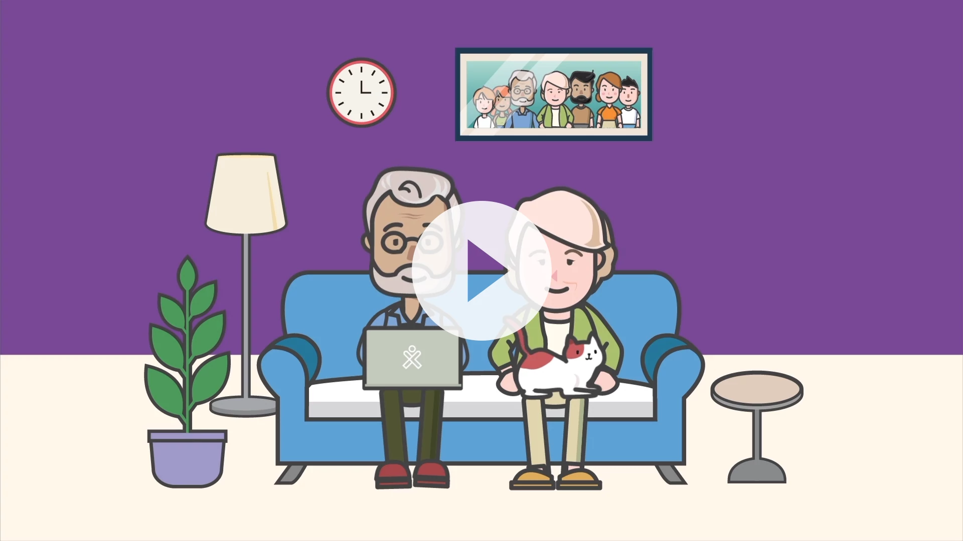 Image caption from Mycare video